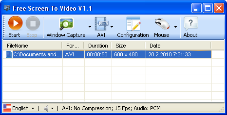 Free Screen To Video
