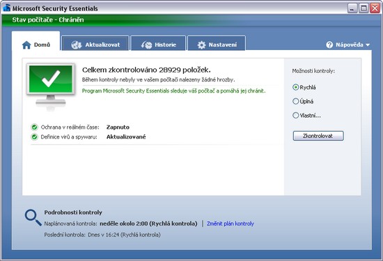 Microsoft Security Essentials